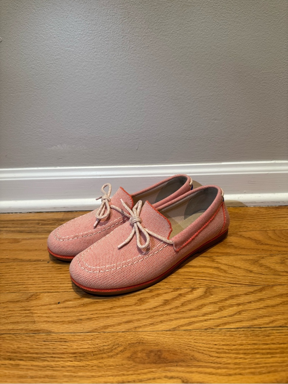 Rothy’s The Boat Shoe in Sunbaked Pink [RARE FIND]
